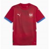 Camisola Sérvia Homen Equipamento 1ª Euro 2024